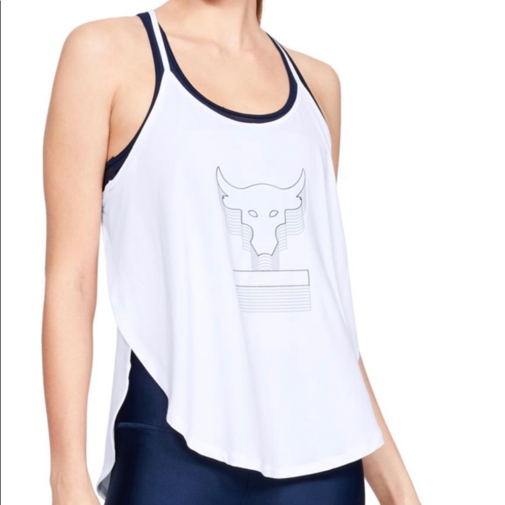UA Project Rock Women’s Graphic Brahma Bull Tank